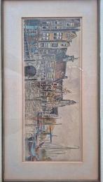 Prent van Delfshaven - Ingelijst, Ophalen of Verzenden