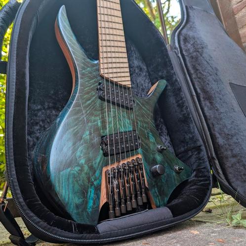 Skervesen Shoggie 7 NTB Custom neck-through Made in Poland, Muziek en Instrumenten, Snaarinstrumenten | Gitaren | Elektrisch, Zo goed als nieuw