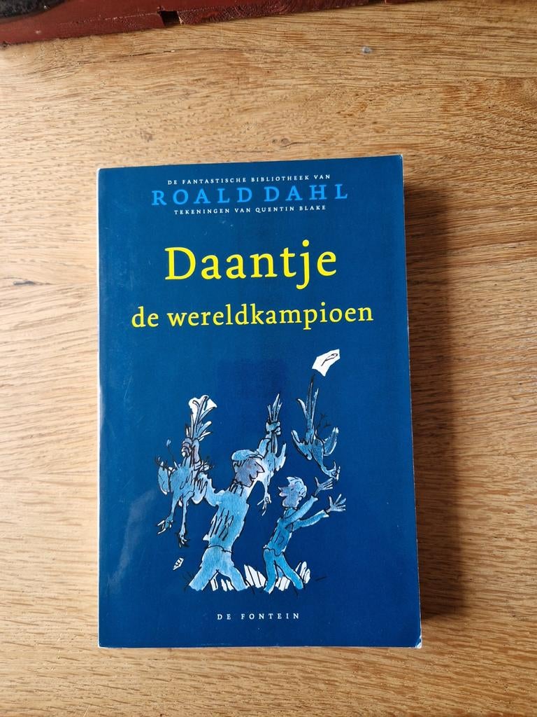 Roald Dahl - Daantje, de wereldkampioen, Roald Dahl, Fictie algemeen, Ophalen of Verzenden, Zo goed als nieuw