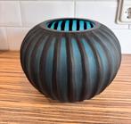 Bombyxx vaas Indigo, Huis en Inrichting, Blauw, Ophalen of Verzenden, Minder dan 50 cm, Glas