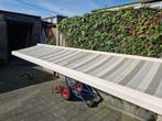 knikarmscherm 600x300cm, Tuin en Terras, Zonneschermen, Ophalen, Gebruikt, 450 cm of meer, Elektrisch