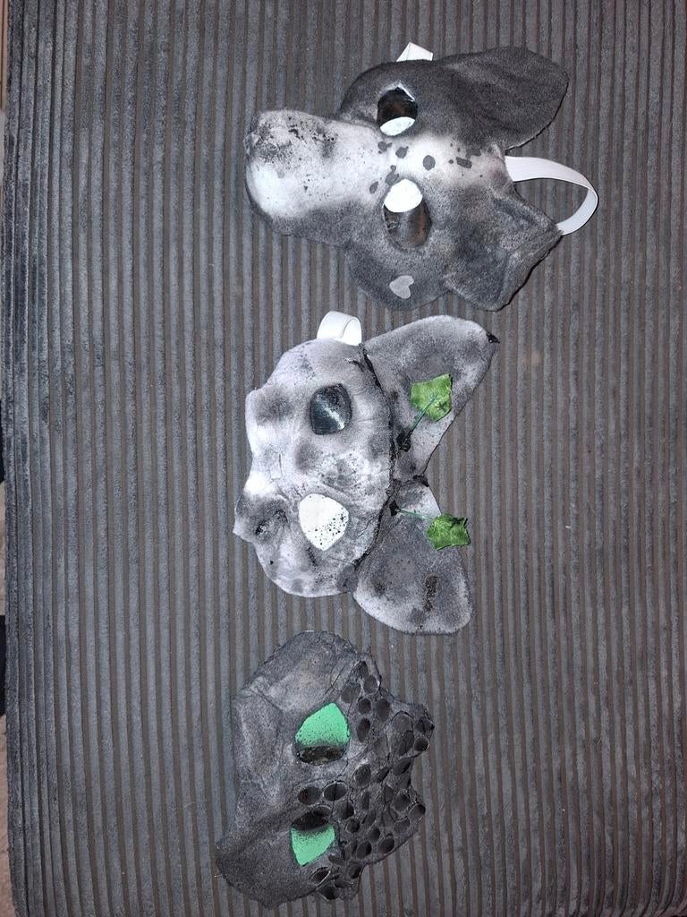 Griezelige Maskers voor Halloween of Carnaval, Ophalen, Gebruikt, Fopartikel, Halloween of Griezel