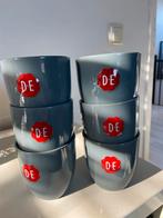 Douwe Egberts cappuccino mokken, Ophalen of Verzenden, Zo goed als nieuw, Overige stijlen, Kop(pen) en/of Schotel(s)
