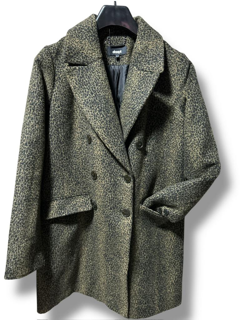 Eksept Jas L • Nieuwstaat, Kleding | Dames, Jassen | Winter, Ophalen of Verzenden, Zo goed als nieuw, Maat 38/40 (M), Groen