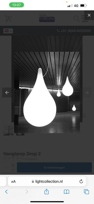 Liquid Light Drop 2 hanglamp