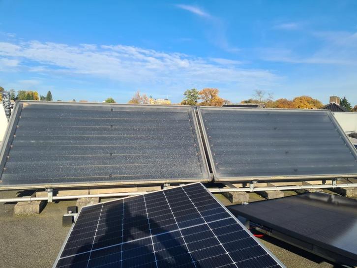 Nefit zonneboiler 120L compleet – werkend te zien, Doe-het-zelf en Verbouw, Geisers en Boilers, Gebruikt, Boiler, 100 liter of meer