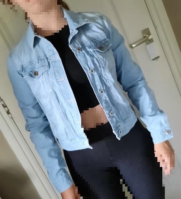 Spijkerjasje Vero Moda maat S - denim jack – lichtblauw, Blauw, Vero Moda, Ophalen of Verzenden, Jasje