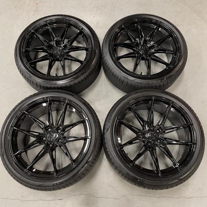 Demo Set: 19" Haxer Velgen BMW 3-serie G20 G21 Breedset, Auto-onderdelen, Banden en Velgen, Banden en Velgen, Zomerbanden, 19 inch