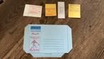 #129 Zegels en telegram vliegveld Croydon-Gatwick, Ophalen of Verzenden