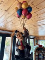 Vrolijke clown met ballonnen - Decoratief beeld, Ophalen of Verzenden