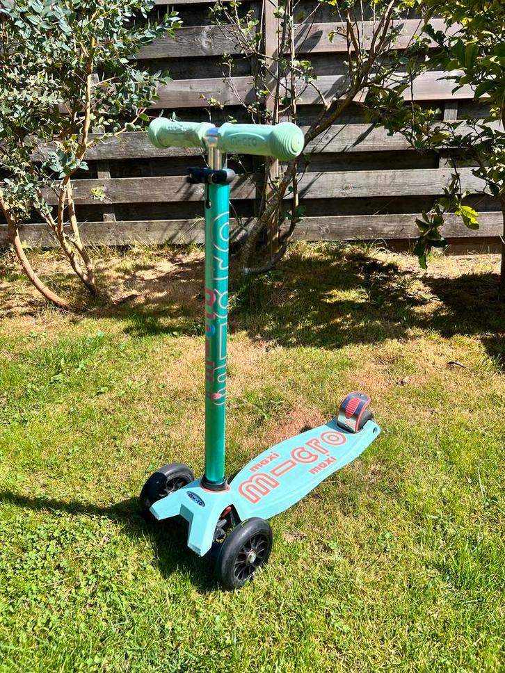 Maxi Micro step mintgroen, Fietsen en Brommers, Steps, Gebruikt, Gewone step, Ophalen of Verzenden