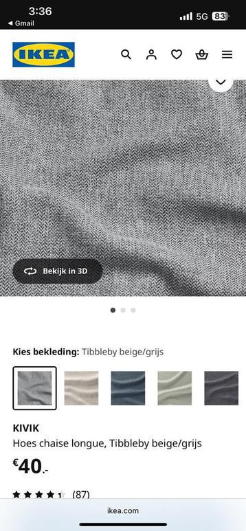 Ikea Kivik couch - afbeelding 4