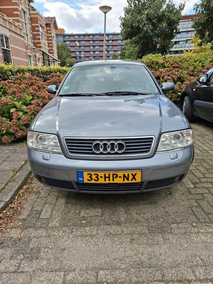 Audi A6 2.4 121KW AUT 2001 Grijs, Auto's, Audi, Particulier, A6, Benzine, D, Sedan, Automaat, Origineel Nederlands, Zilver of Grijs
