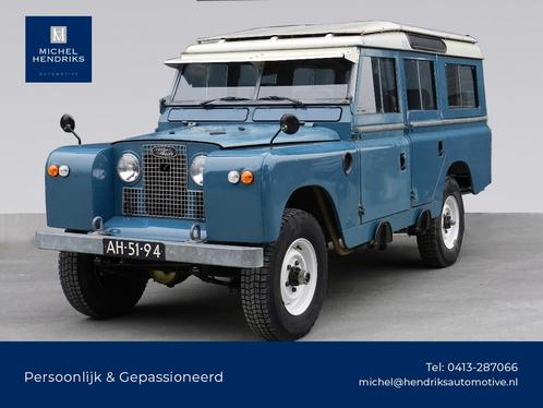 Land Rover 109 Stationwagon 12 Pers. Wegenbelasting vrij, Auto's, Land Rover, Bedrijf, Te koop, 4x4, Lichtmetalen velgen, Trekhaak