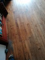 Massief eiken vloer, Doe-het-zelf en Verbouw, Vloerdelen en Plavuizen, Ophalen, Vloerdelen of -planken, Zo goed als nieuw, 10 m² of meer