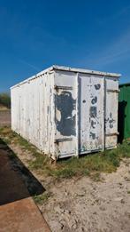 Zeecontainer 20 ft met slee, Ophalen
