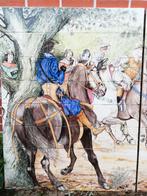 122hx183br Tegelpaneel de gevangenneming van Floris V, Ophalen