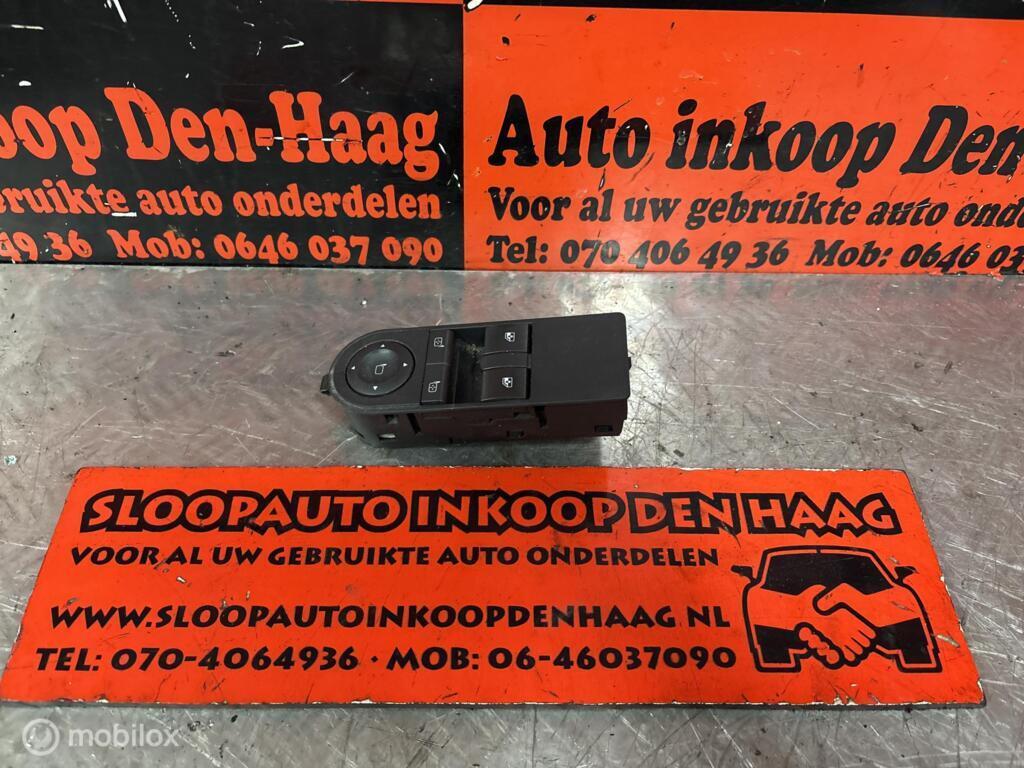 Opel Astra H ('04-'09) Raamschakelaar Links | 13228706 |, Gebruikt, Opel, Ophalen of Verzenden, Opel