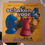 Schaken voor 4 - Nieuwstaat!, Drie of vier spelers, Ophalen of Verzenden, Nieuw, Nova Carta
