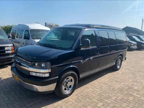 2008 Chevrolet Express POP-UP roof Camper  *BLUE ON BLUE*, Auto's, Chevrolet, Bedrijf, Chevy Van, LPG, Overige carrosserieën, Automaat