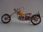 Miniatuur zilver L39 harley davidson zilveren miniaturen, Antiek en Kunst, Antiek | Goud en Zilver, Verzenden, Zilver