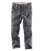 H&M grijse corduroy broek ribbroek hartjesbroek jeans mt 128, Broek, Meisje, H&M, Nieuw
