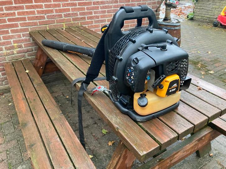 McCulloch GB 355BP Rugbladblazer- start nu niet, Tuin en Terras, Bladblazers, Gebruikt, Ruggedragen, Benzine, Ophalen