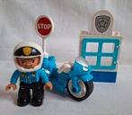 Duplo motor politiemotor met agent set 10900, Ophalen of Verzenden, Zo goed als nieuw, Duplo