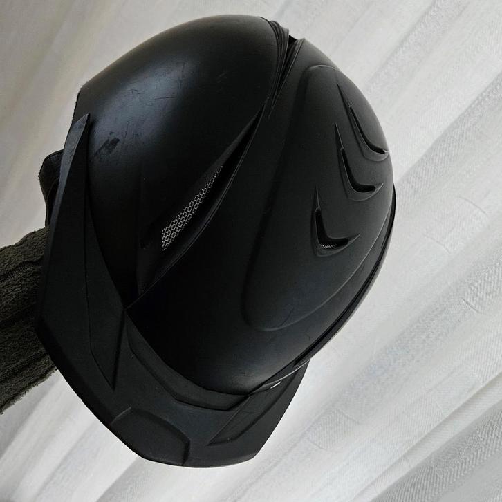 Zwarte unisex cap, Dieren en Toebehoren, Paardrijkleding, Gebruikt, Dames, Heren, Kinderen, Cap, Ophalen of Verzenden