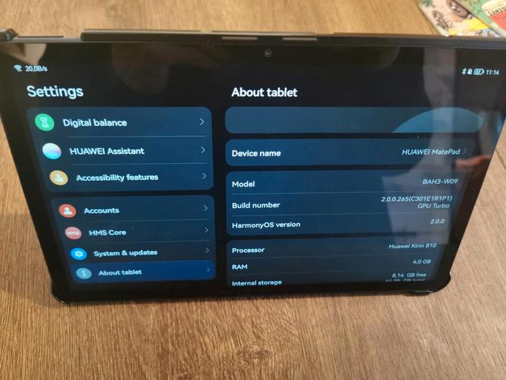 Huawei MatePad 10.4 inch / Kirin 810 - Tablet, Computers en Software, Android Tablets, Gebruikt, Wi-Fi, 10 inch, 64 GB, Usb-aansluiting