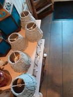 Vintage  lampekapjes, Huis en Inrichting, Lampen | Lampenkappen, Ophalen of Verzenden, Zo goed als nieuw, Rechthoekig, Minder dan 25 cm