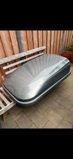 Dakkoffer zilver/grijs - 420 liter, Auto diversen, Dakkoffers, Ophalen, Gebruikt