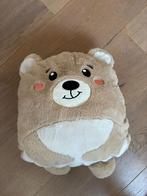 Optidee Knuffelbeer + Knuffeldeken 130x170cm, Ophalen, Zo goed als nieuw