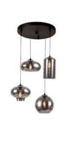 Smokey 4 lichts smoked hanglamp Eric Kuster lamp NEW, Huis en Inrichting, Lampen | Hanglampen, Glas, Nieuw, 75 cm of meer, Eric Kuster