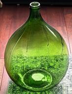 Dame Jeanne, Groen, Glas, Gebruikt, 50 tot 75 cm