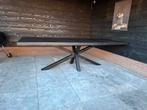 Industrieele tafel, Huis en Inrichting, Tafels | Eettafels, Ophalen, Nieuw, Vijf personen of meer, Rechthoekig