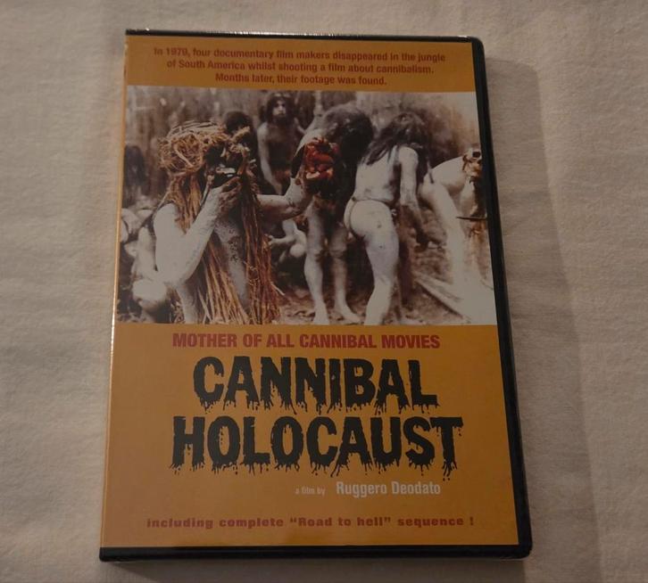 Cannibal Holocaust Sealed Dvd Horror, Cd's en Dvd's, Dvd's | Horror, Nieuw in verpakking, Vanaf 16 jaar, Ophalen of Verzenden