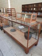 vintage antieke toonbank vitrine, Ophalen
