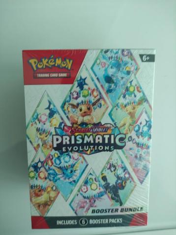 Pokémon Booster Bundles Prismatic
Evolutions NIEUW & Geseald beschikbaar voor biedingen