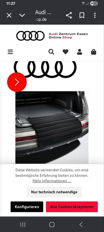 Bumper beschermhoes Audi A3 (2020+) beschikbaar voor biedingen