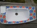 Wastafel en zeepbak. Amsterdams design/169 P 0001/11-96, Ophalen of Verzenden, Zo goed als nieuw, Koper, Wastafel