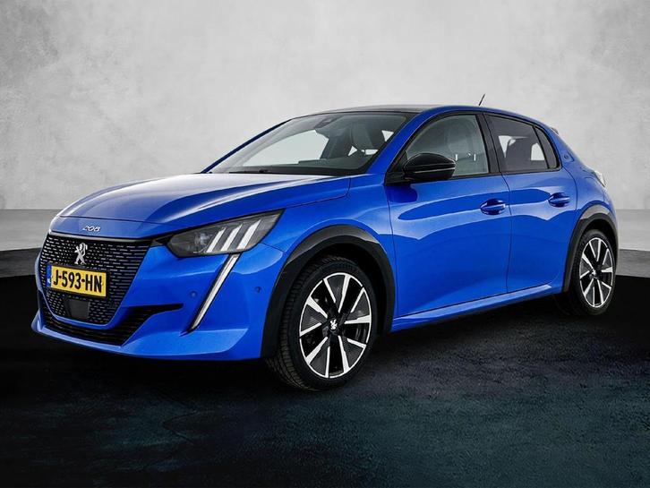 Peugeot e-208 EV GT 50 kWh 136pk Automaat | 1ste Eigenaar |, Auto's, Peugeot, Bedrijf, Te koop, ABS, Adaptive Cruise Control, Airbags