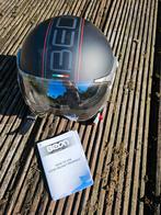 BEON Jethelm - XS - Zwart met Visier, Motoren, Overige merken, XS, Dames, Jethelm