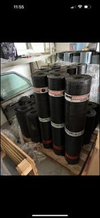 Restpartij A-keus bitumen, Doe-het-zelf en Verbouw, Dakpannen en Dakbedekking, Ophalen, Steen of Klei, Zwart, Zo goed als nieuw