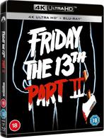 Friday the 13th Part II 4K UHD Blu-Ray UK NLO (Sealed) Slip, Cd's en Dvd's, Blu-ray, Ophalen of Verzenden, Nieuw in verpakking