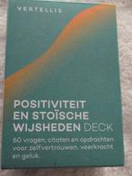 Vertellis Positiviteit & Stoïsche Wijsheden Deck, Ophalen of Verzenden, Nieuw, Overige onderwerpen, Vertellis