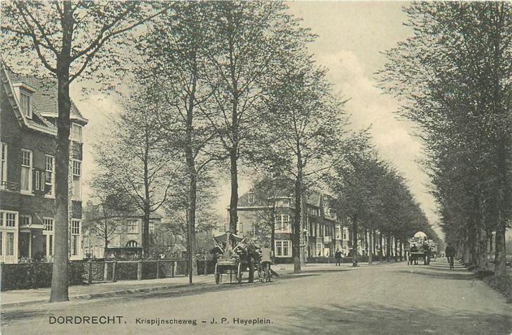 701074005 Dordrecht Krispijnscheweg, Verzamelen, Ansichtkaarten | Nederland, Zuid-Holland, Voor 1920, Verzenden