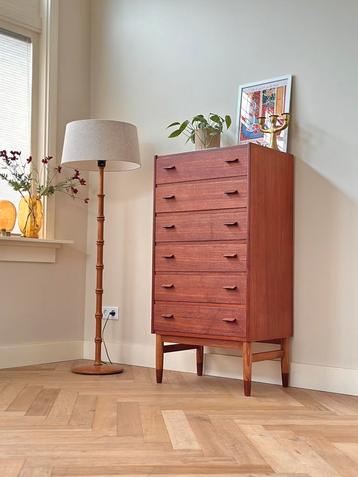 Vintage Design ladekast Poul Volther jaren 50/60 teak hout beschikbaar voor biedingen
