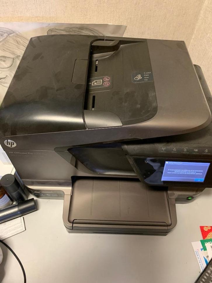 Hp officejet pro 8600 plus. Gratis af te halen, Computers en Software, Printers, Niet werkend, Printer, Inkjetprinter, Kleur printen