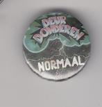 Normaal Band button Deurdonderen, Verzamelen, Speldjes, Pins en Buttons, Gebruikt, Niet vindbaar, Niet vindbaar, Speldje of Pin